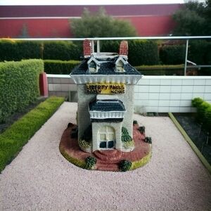 Liberty Falls Daily News Office & Plant Figurine 1993 NIB Miniature Building 3"